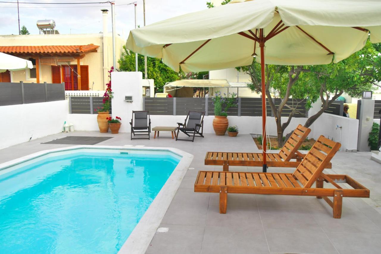 Giovana'S Pool House Aegina Bagian luar foto